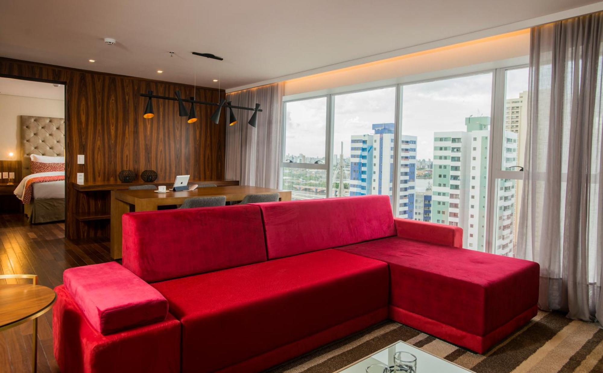 Hotel Luzeiros Recife Oda fotoğraf A modern living room